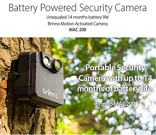 Amazon.com : Brinno MAC200 Wire-Free Portable Motion Activated